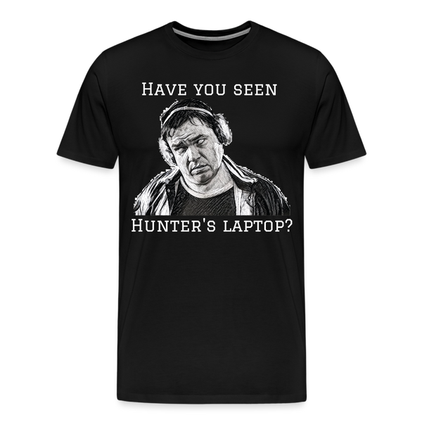 Have you seen Hunter's laptop? - black
