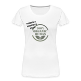 Women’s Premium Organic T-Shirt - white