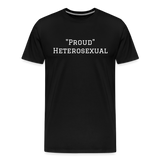 Proud Heterosexual - black