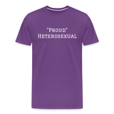 Proud Heterosexual - purple