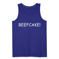 BeefCake Tank Top - royal blue