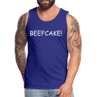 BeefCake Tank Top - royal blue