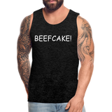 BeefCake Tank Top - charcoal grey