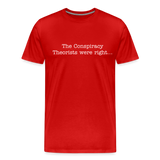 Conspiracy Theorists - red