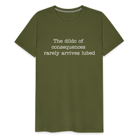 Consequences t-shirt - olive green