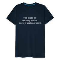 Consequences t-shirt - deep navy