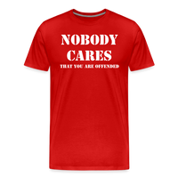 Nobody Cares - red